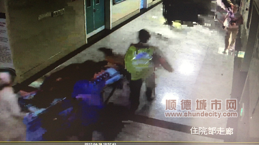 惊！孕妇急产，保安临危不乱接力有序