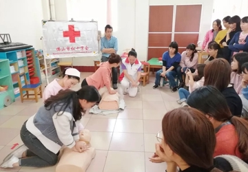 心手相连 守护生命 ▏急救技能课程走进沙滘西村幼儿园