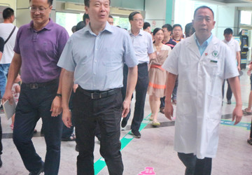 区政协主席周文一行莅临我院视察调研