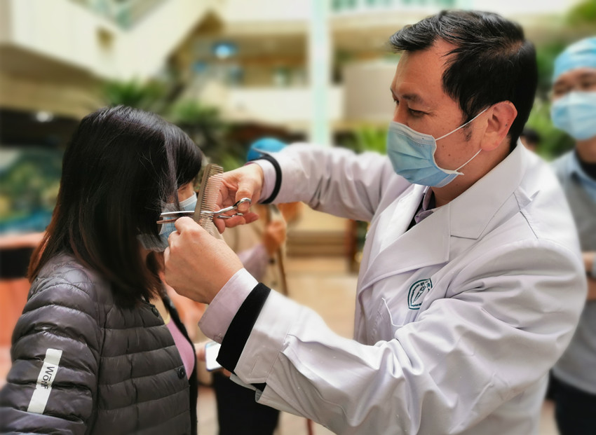 削发抗疫 | 我们随时出征，听候调遣，召必回，战必胜！