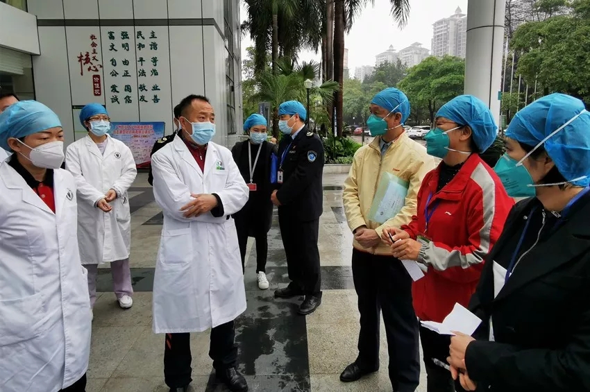 【抗疫聚焦】市领导检查督导我院新冠疫情防控专项工作