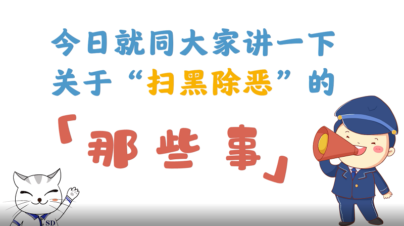 关于“扫黑除恶”的那些事
