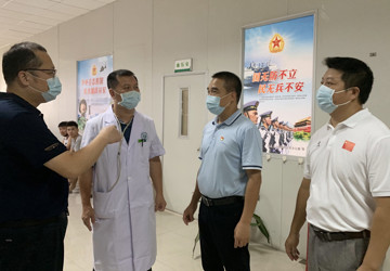 百里挑一！区、镇两级领导莅临我院指导2020年征兵体检工作