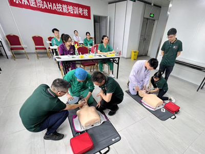 高效急救！乐从医院AHA中心首期技能培训班开班