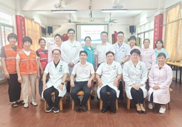 金秋送健康  乐从健共体义诊暨健康课堂走进大墩村